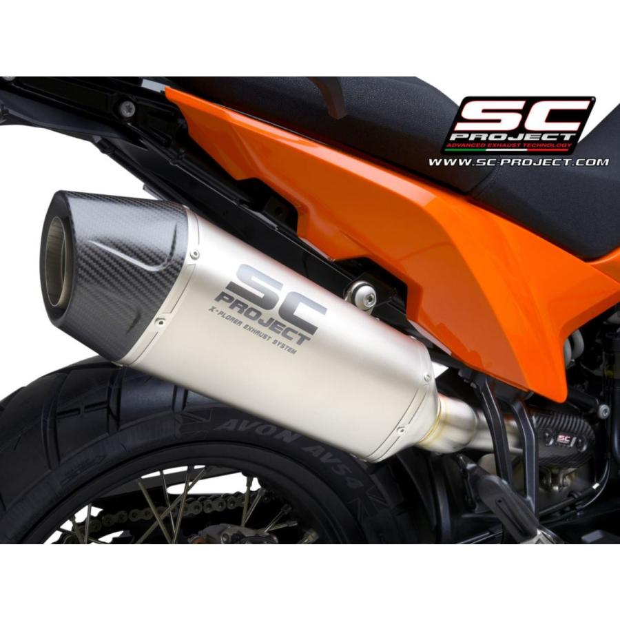 公道走行可 KTM 890 ADVENTURE 21-24 SC Project エクスプローラー II スリップオン KTM15B-121T