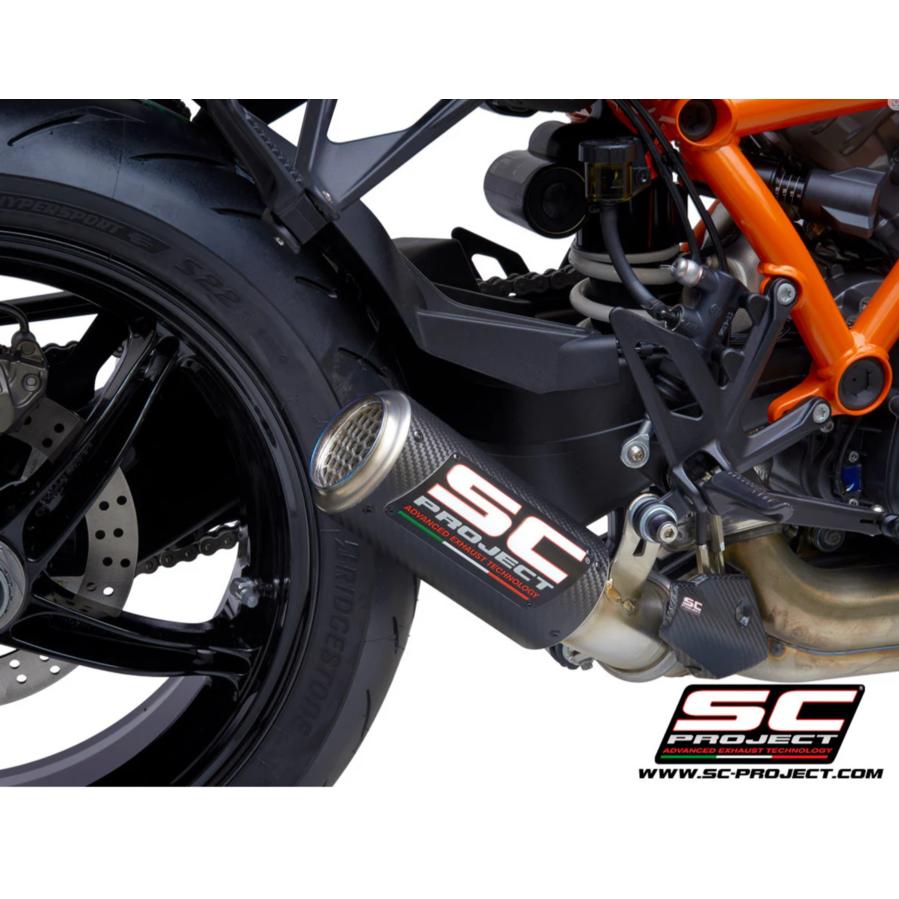 SCプロジェクト KTM 1290 スーパーデュークR 21-23 CR-T スリップオン 