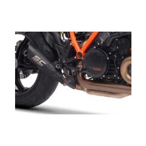 1390 スーバーデュークR/EVO 24-26 スリップオン SCプロジェクト S1 "ブラックエディション" KTM21A-41MBの画像