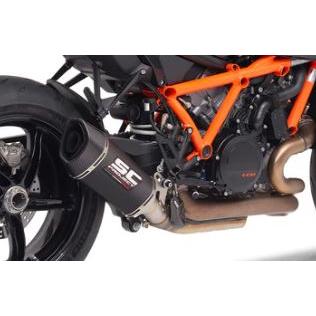 1390 スーバーデュークR/EVO 24-26 公道走行可 スリップオン SCプロジェクト SC1-R KTM21A-90Cの画像