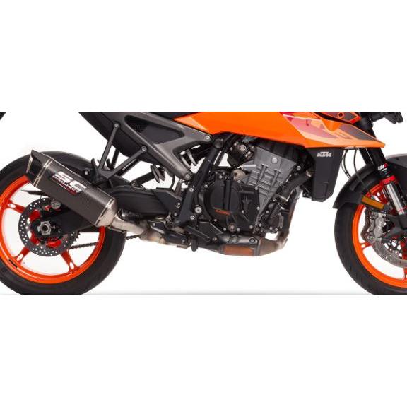 990DUKE 24-26 公道走行可 スリップオンサイレンサー SCプロジェクト SC1-X KTM22A-181Cの画像