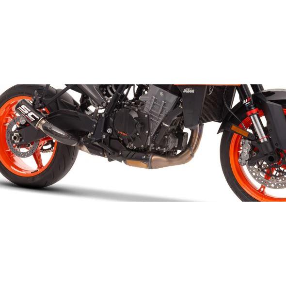 990DUKE R 25-26 スリップオンサイレンサー SCプロジェクト CR-T KTM22A-36CRの画像