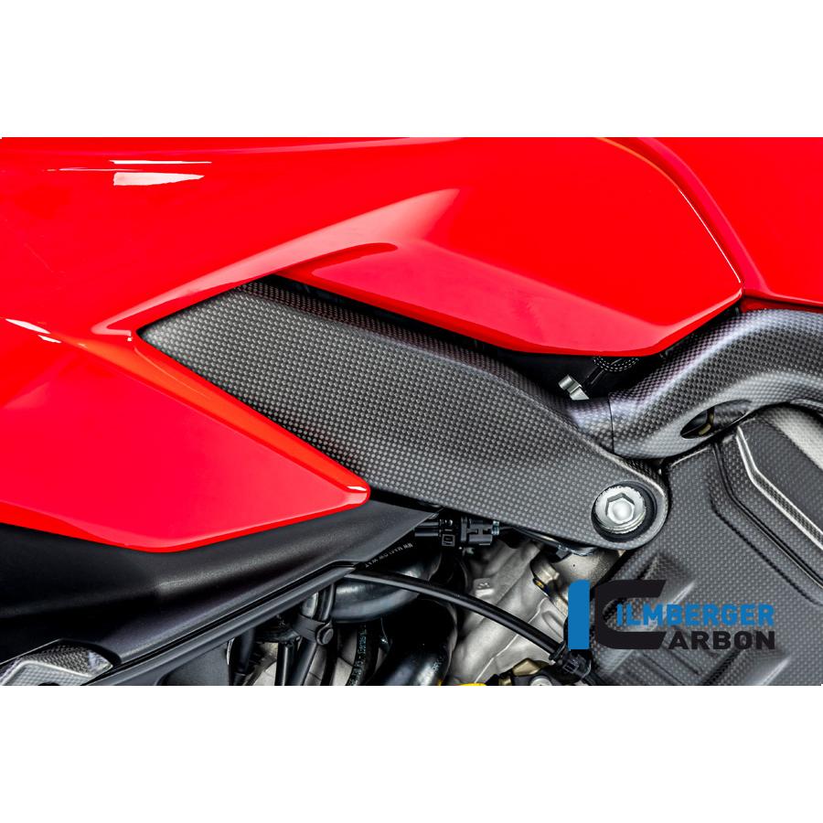 Ilmberger  Panigale V4S 22-23 フレームカバー 左 (艶なし) RAL.104.DV4RM.Kの画像