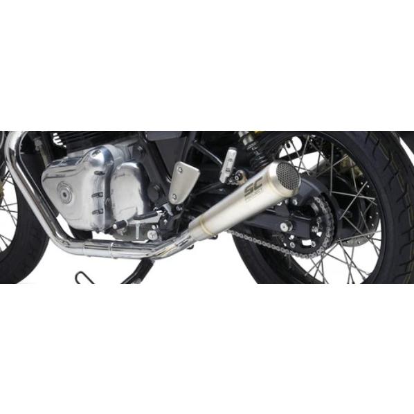 Continental GT650 19-25 ヴィンテージコニック '70s スリップオンサイレンサー SCプロジェクト RE01A-37A70Sの画像