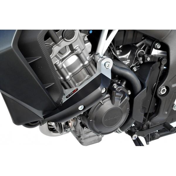 Top Block CB650F 14-18 エンジンスライダー 左右両サイド ブラック RLH36