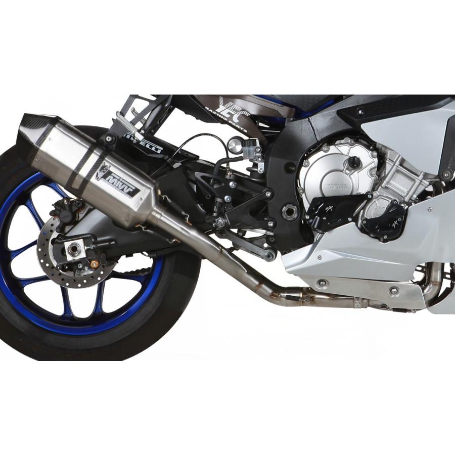 Mivv (ミヴ) YZF-R1 2015-2023 フルシステムEVO SPEED EDGE チタン R.YA.0010.SRT