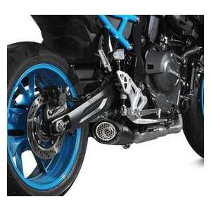 GSX-8S 23-25 JMCA車検対応 フルエキゾースト Mivv X-M5 ステン