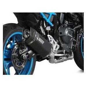 GSX-8R 24-25 JMCA車検対応フルシステム Mivv SR1 ステンブラック S