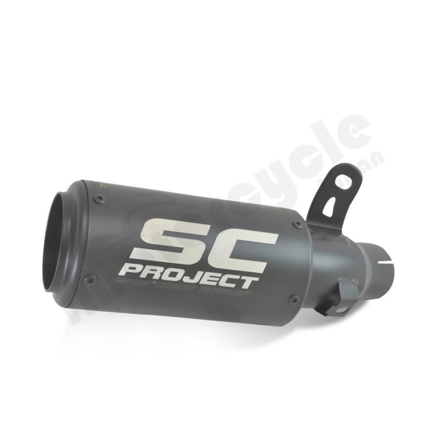 公道走行可 Suzuki Katana 19-21 SC Project CR-T スリップオン "ブラックエディション" S11B-36MBR_3