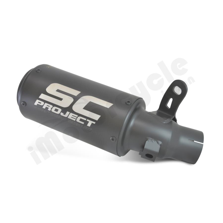 公道走行可 Suzuki Katana 19-21 SC Project CR-T スリップオン "ブラックエディション" S11B-36MBR_4