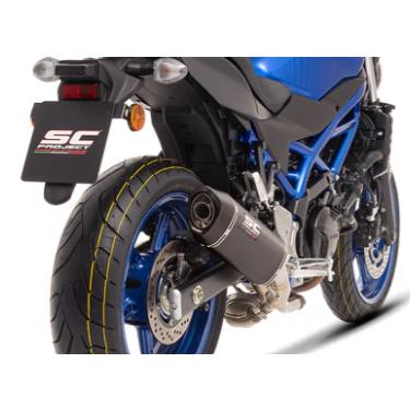 SV650 16-20 公道走行可 スリップオン SCプロジェクト SC1-S S14A-125Cの画像