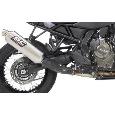 公道走行可 V-STROM 800 DE / SE 23-24 SC Project ラリーレイド スリップオンサイレンサー S22A-101T｜gigastation｜03