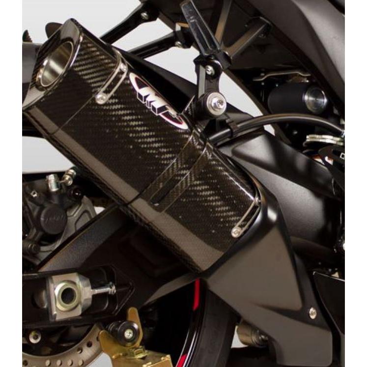 アクラポビッチスリップオンマフラー カーボン GSXR750/600 2011~ 楽天