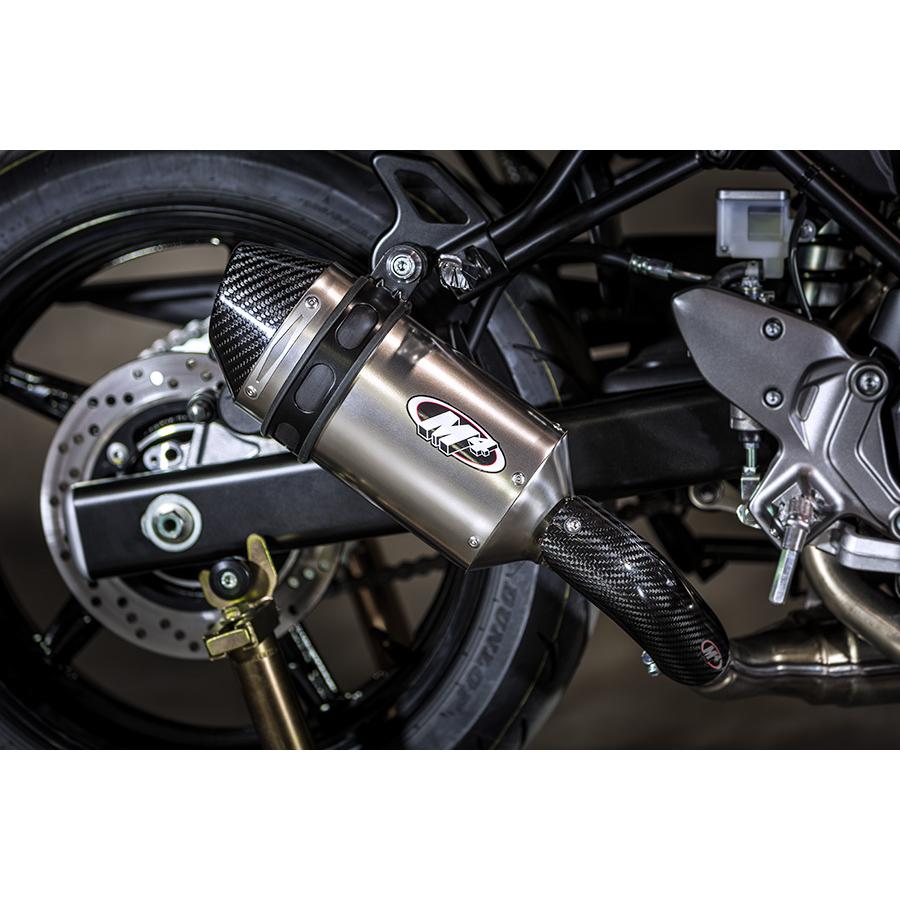 M4 Exhaust SUZUKI SV650 2017-2023 Standard スリップオン チタン SU6626 バイク-マフラー-車、バイク、自転車