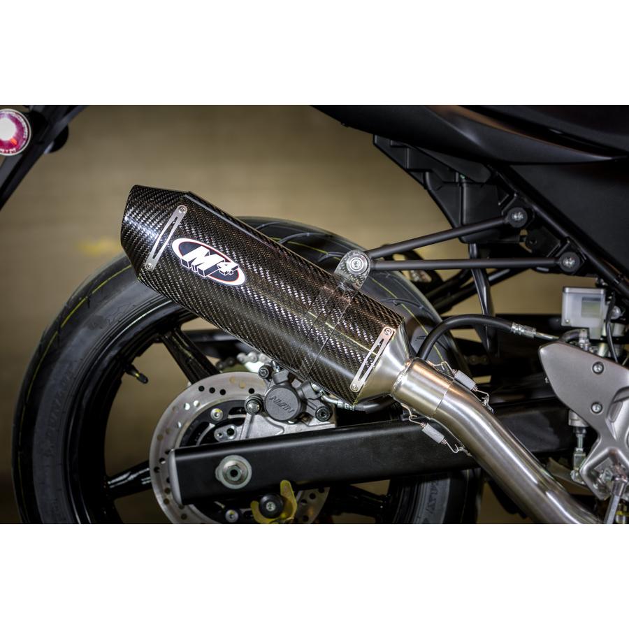 M4 Exhaust SUZUKI SV650 2017-2023 Race フルエキ カーボン SU6694