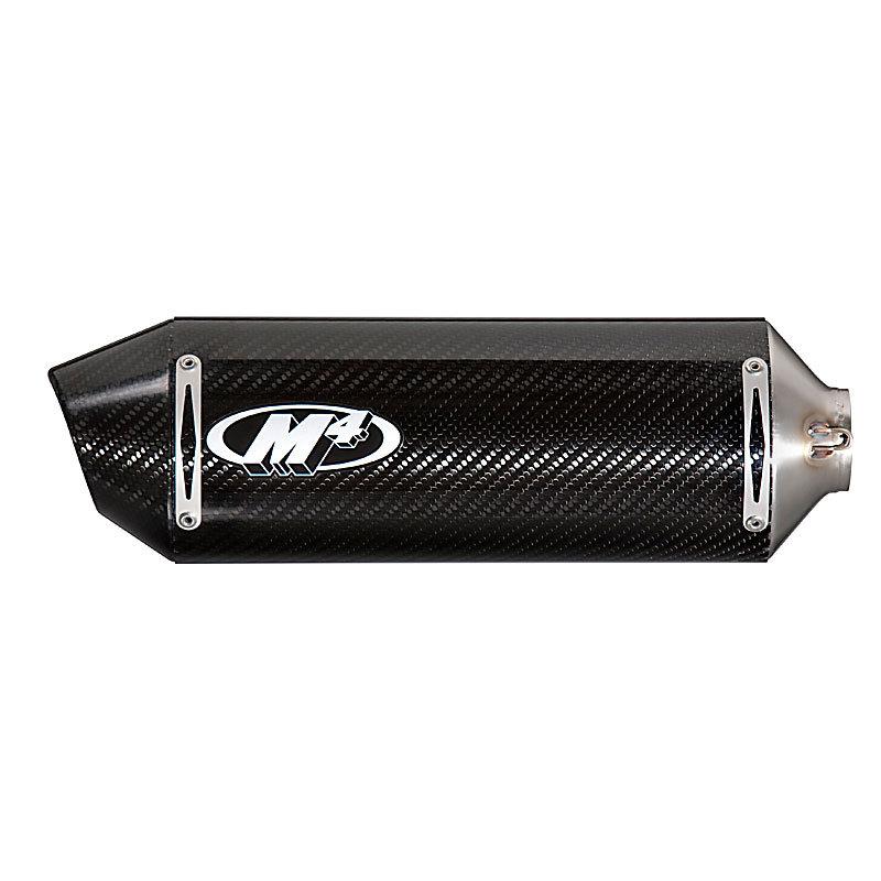 M4 Exhaust TL1000R 1999-2003 デュアルボルトオン カーボン 