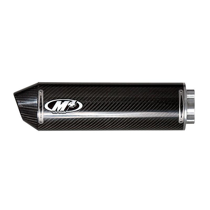 M4 Exhaust SV1000 2003-2008 デュアルボルトオン カーボン SU9634