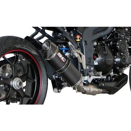 SC事業計画 オーバルサイレンサー/置き目空間的関係 スリップオン チタン Triumph Tiger Sport1050 13-15 T08-L01T マフラー-スリップオンマフラー-車、バイク、自転車