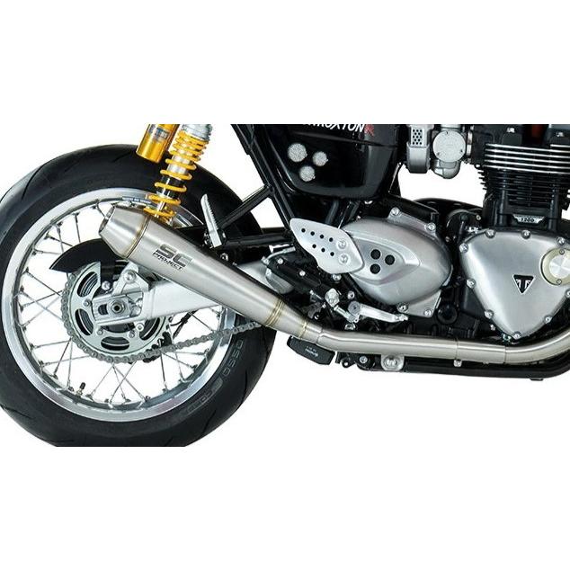 SCプロジェクト スラクストン1200 16-19 ヴィンテージコニック ツイン スリップオン (消音バッフル付属)  T11-D37Aの画像