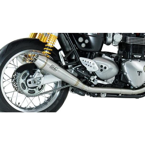 SCプロジェクト スラクストン1200 16-19 ヴィンテージコニック ツイン スリップオン (消音バッフル付属)  T11-D37Aの画像