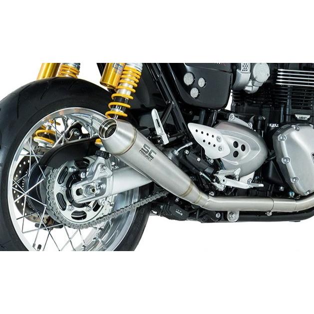 SCプロジェクト スラクストン1200 16-19 ヴィンテージコニック ツイン スリップオン (消音バッフル付属)  T11-D37Aの画像