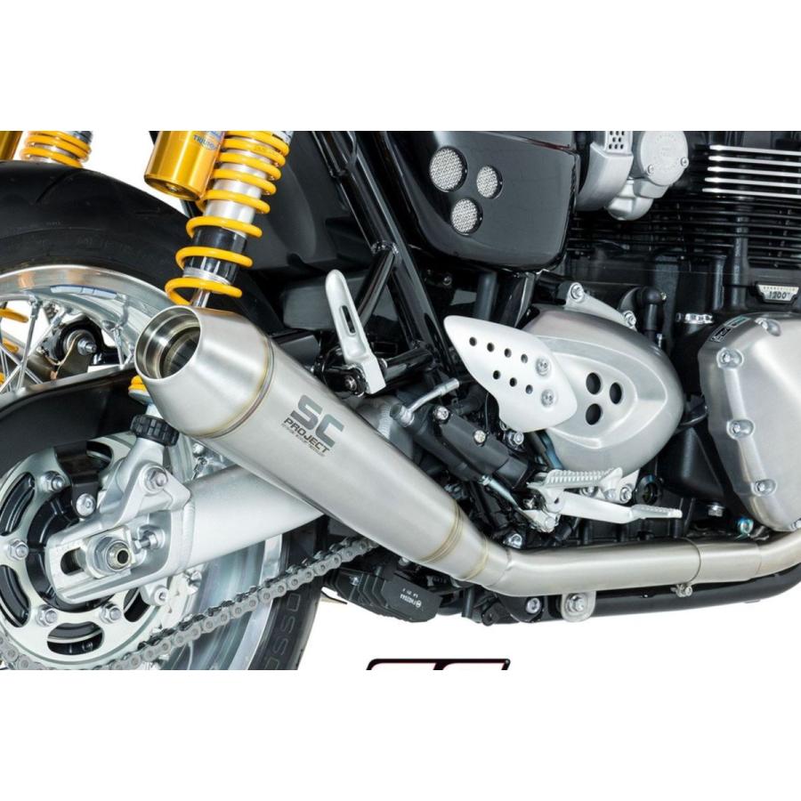 SCプロジェクト スラクストン1200 16-19 ヴィンテージコニック ツイン スリップオン (消音バッフル付属)  T11-D37Aの画像