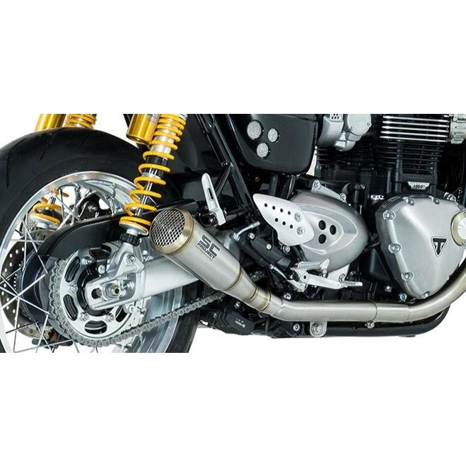 SCプロジェクト スラクストン1200 16-19 ヴィンテージコニック '70s スリップオン "ショート" (消音バッフル付属) T11-D42Aの画像