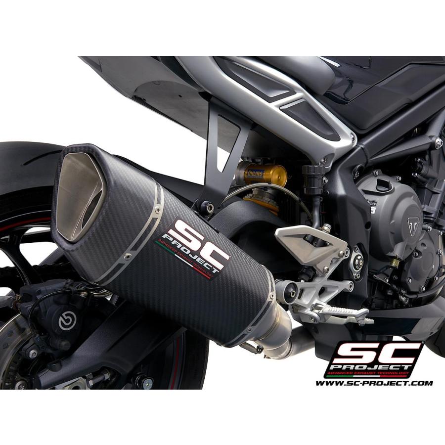 現金特価 Sc Project Street Triple 765s 17 19 フルエキゾーストシステム 3 1 Sc1 R サイレンサー 消音バッフル付属 T18 Tch90c 国際ブランド Www Ladislexia Net