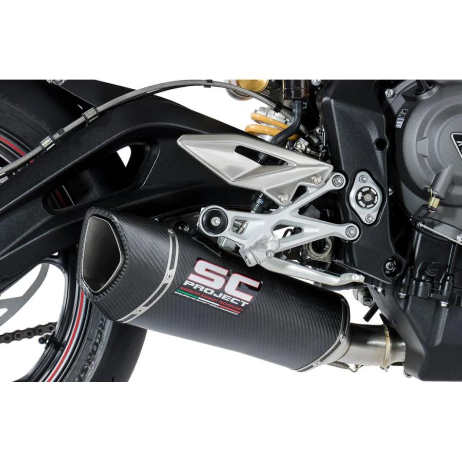 SCプロジェクト Triumph StreetTriple 765 RS 2017-2019 SC1-Rスリップ