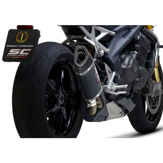 トライアンフ スピードトリプル 1200RR 21-25 公道走行可 スリップオン