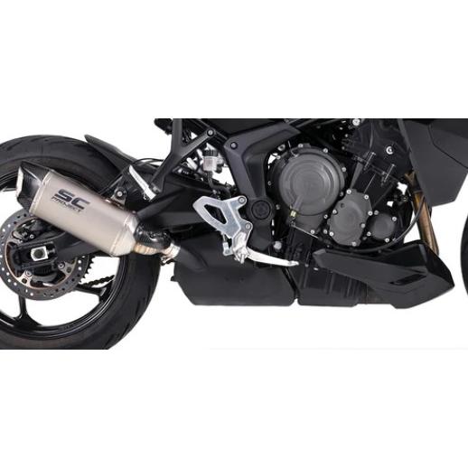 TIGER SPORT 800 25-26 公道走行可 スリップオンサイレンサー SCプロジェクト SC1-X T30A-180Tの画像