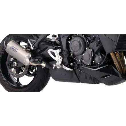 TIGER SPORT 800 25-26 公道走行可 スリップオンサイレンサー SCプロジェクト SC1-X T30A-180Tの画像