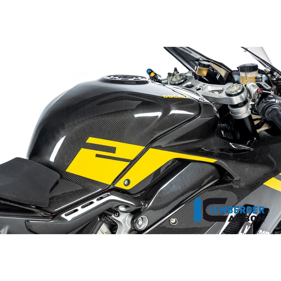 Ilmberger PANIGALE V4 22-23 レーシングカウル専用 タンクカバー（艶