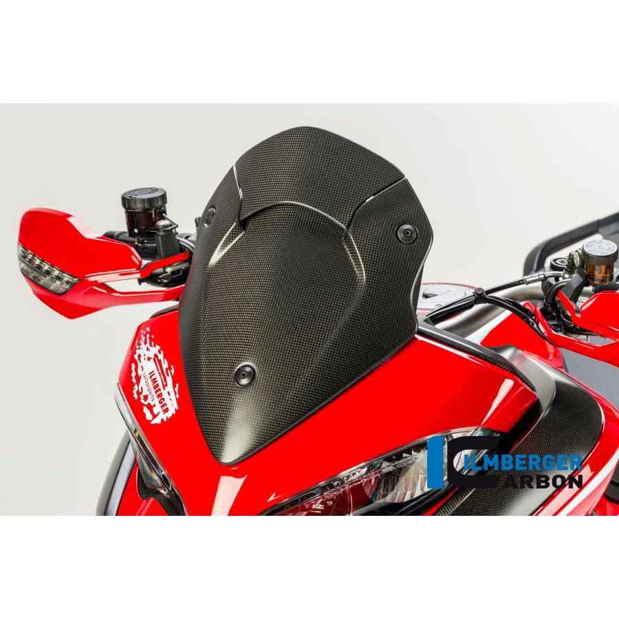 Ilmberger Multistrada 1200/S/DVT 15-17 ウィンドシールド(艶なし)  VEO.107.D15MM.Kの画像