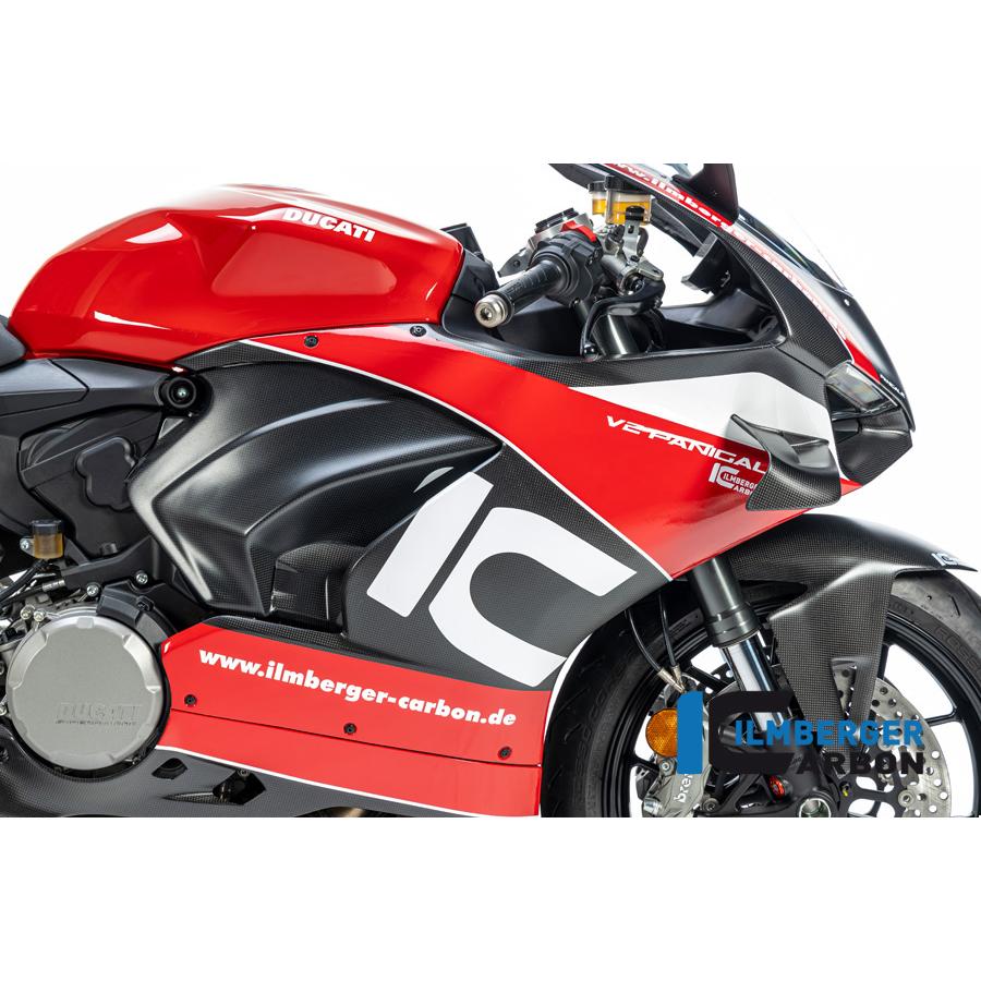 Ilmberger PANIGALE V2 20-24 フェアリングサイドパネル 右（艶なし