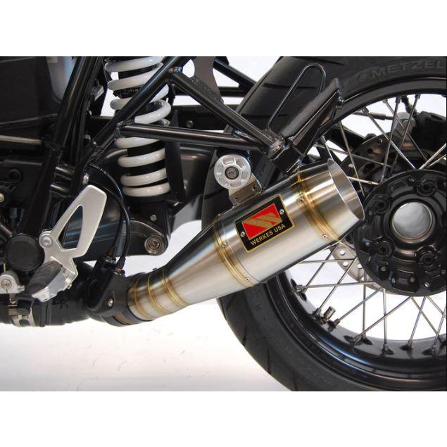 Rninet マフラー　CompetitionWerkes 2021-2023 Competition Werkes BMW R nineT 2021-2023 スリップオン ブラッシュ