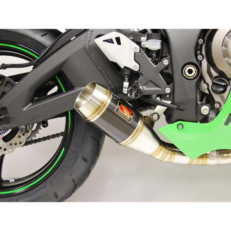 Competition Werkes ZX-10R 2011-2015 スリップオン ブラックセンター