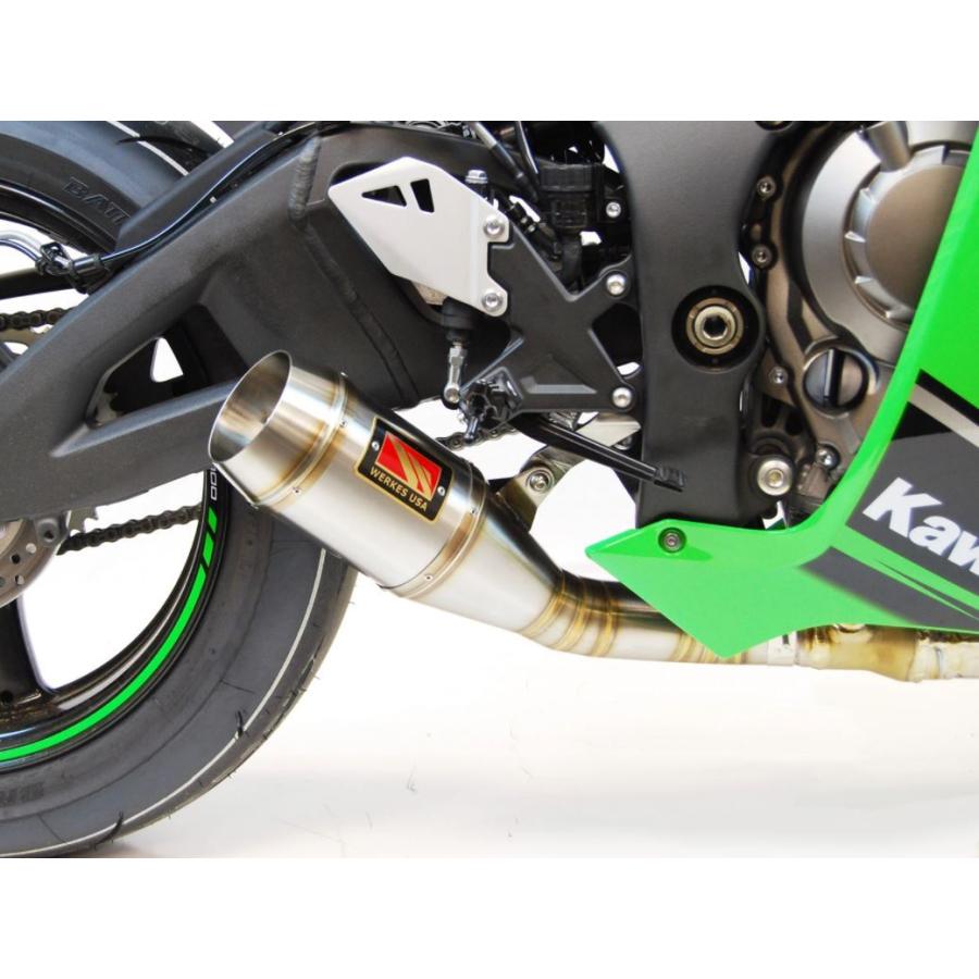 Competition Werkes ZX-10R 2016-2020 スリップオン ブラッシュステンレス WK1005-S