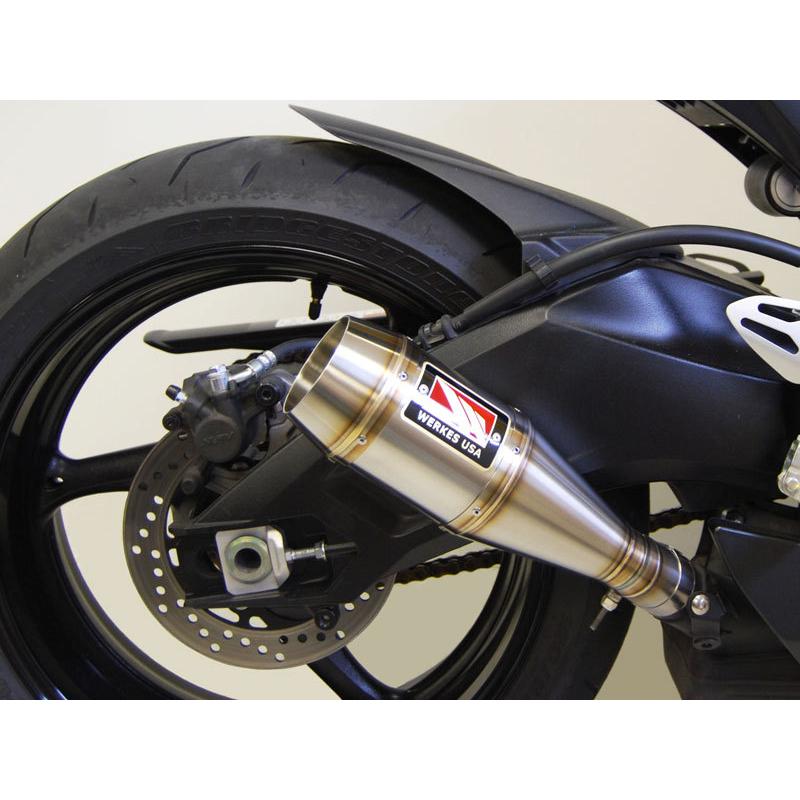Competition Werkes GSX-R600 2011-2022 スリップオン ブラッシュステンレス WS758-S