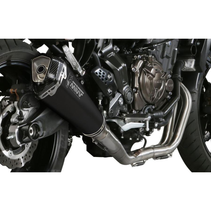 Mivv Exhaust MT-07(FZ-07) 14-20 フルエキ (触媒あり) DELTA RACE