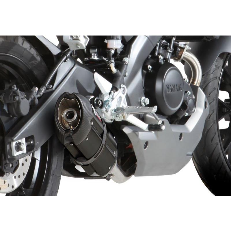 Mivv Exhaust MT-125 2015-2019 フルシステム SUONO BLACK(触媒付き) ブラックステンレス Y.047.L9+ACC.042.A1の画像