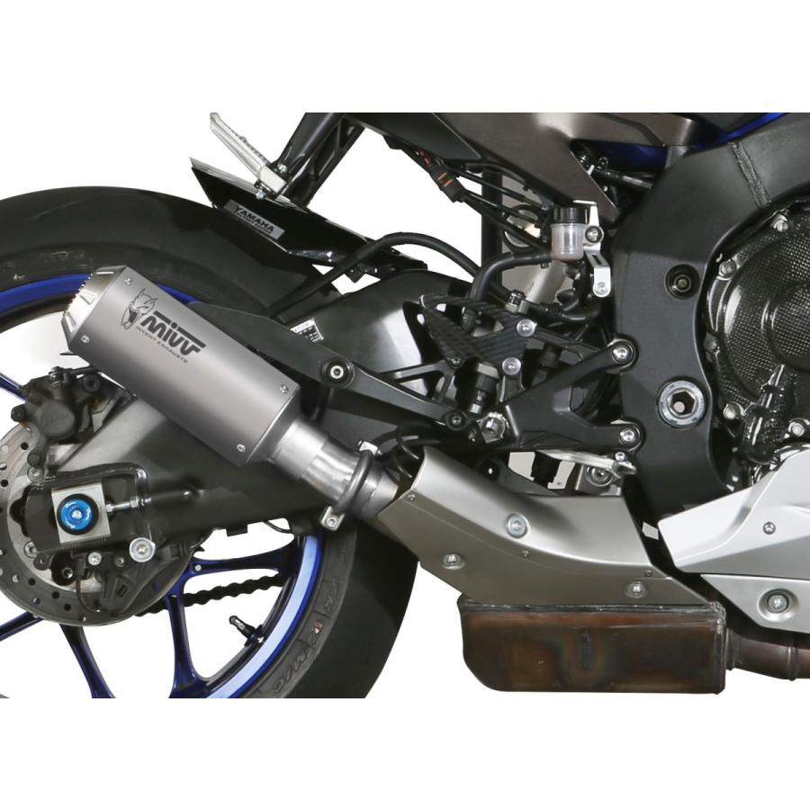 Mivv (ミヴ) YZF-R1/M 2015-2023 スリップオン MK3 ステンレス Y.050.LM3X