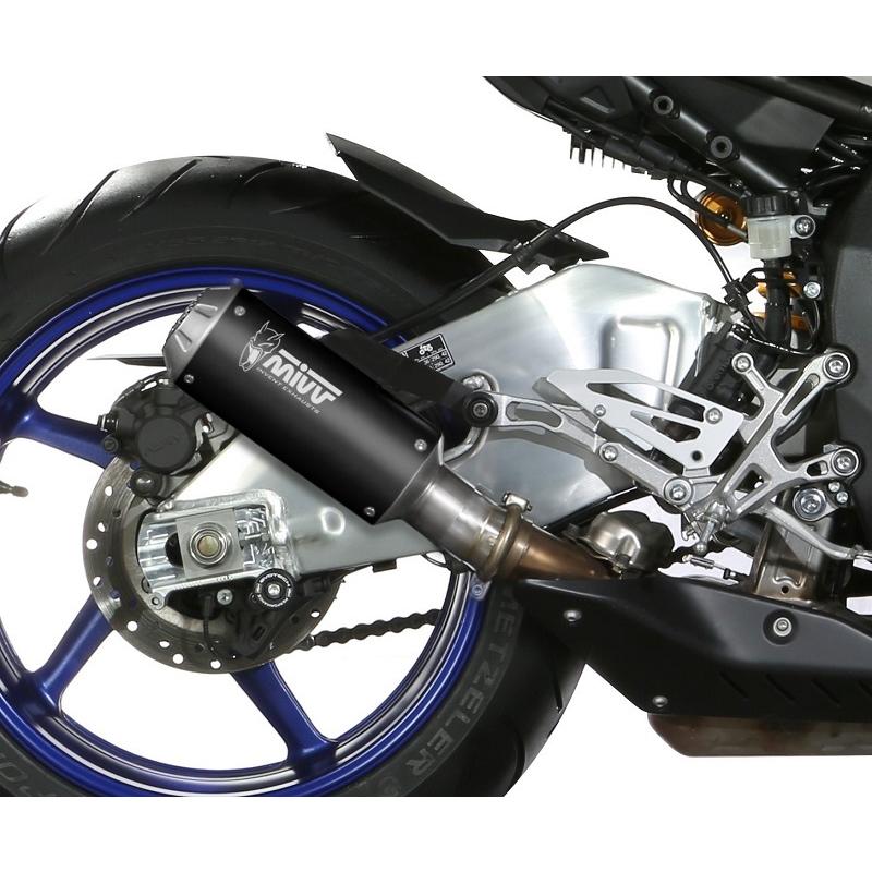 Mivv Exhaust MT-10 2016-2022 スリップオン MK3 BLACK ブラック