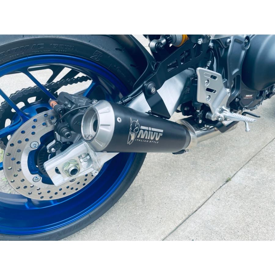 車検対応 Mivv MT-09/SP 21-23 JMCA認証 フルシステム ブラック