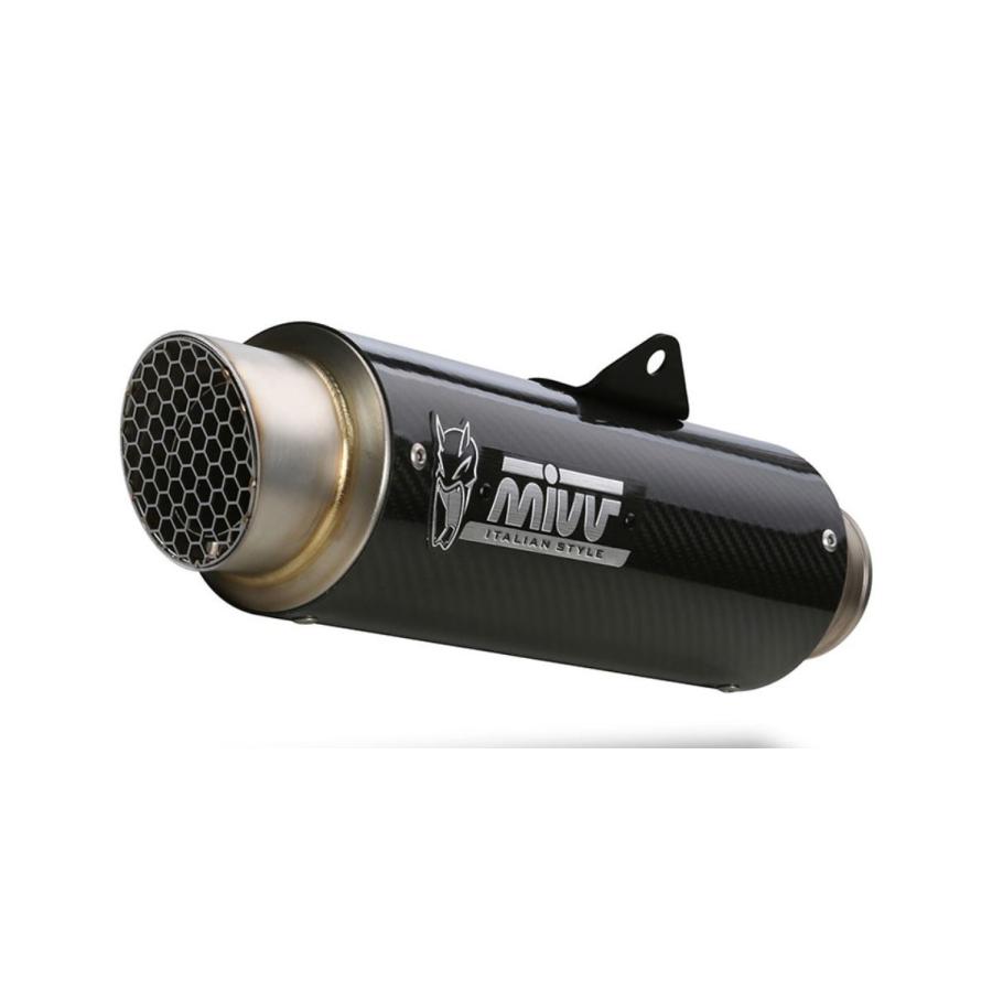 Mivv Exhaust YAMAHA MT-09(FZ-09) 2021 フルシステム (触媒あり) ブラックステンレス Y.066.LC4B+ACC.077.A1|gigastation|02