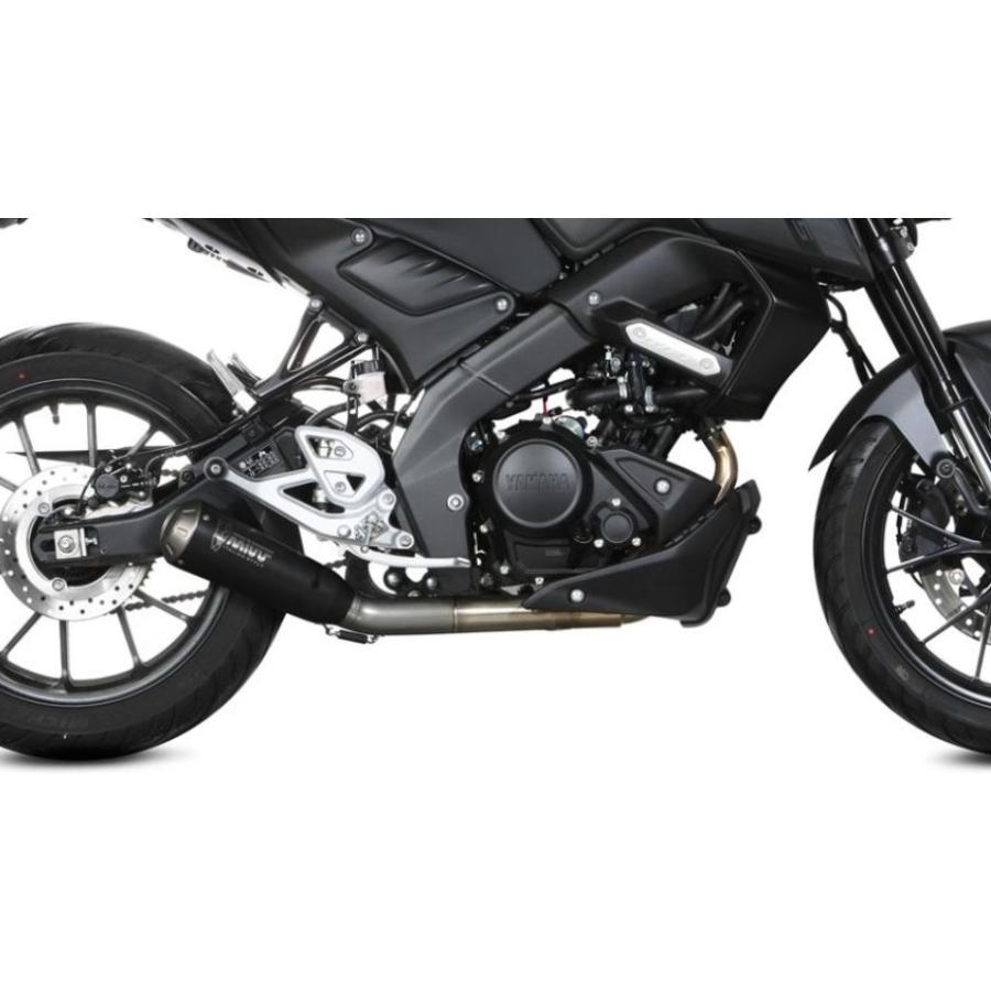 Mivv Exhaust XSR125 21-24 フルシステム (触媒なし) X-M1 BLACK