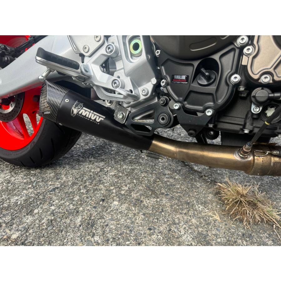 MIVV マフラー T-Max 2024 YAMAHA T-MAX 500 Exhaust Mivv Suono Black stainless steel Y