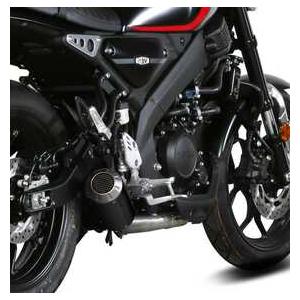 AN専用 Mivv Exhaust XSR125 22-24 フルエキ MK3 ステンブラック Y.075.SM3B