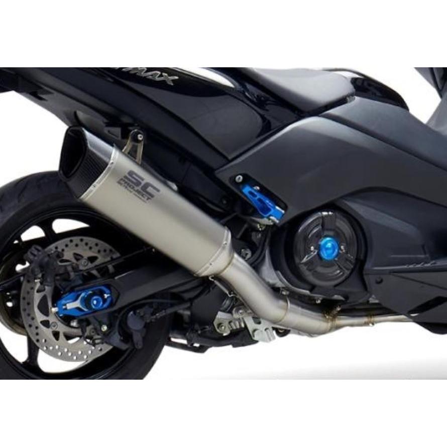 SCプロジェクト Yamaha TMAX 530 2017-2019 2-1& SC1-R フルエキ チタン/カーボンエンド Y24-C93T