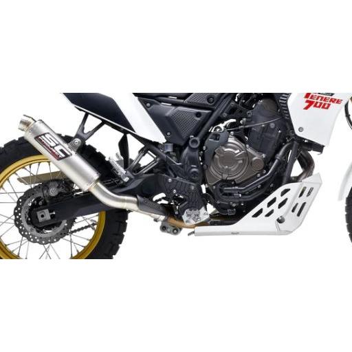 テネレ700 19-20 ラリーレース スリップオンサイレンサー SCプロジェクト Y28A-15Tの画像